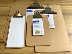 Klemmbrett Holz Hartfaser MAUL°