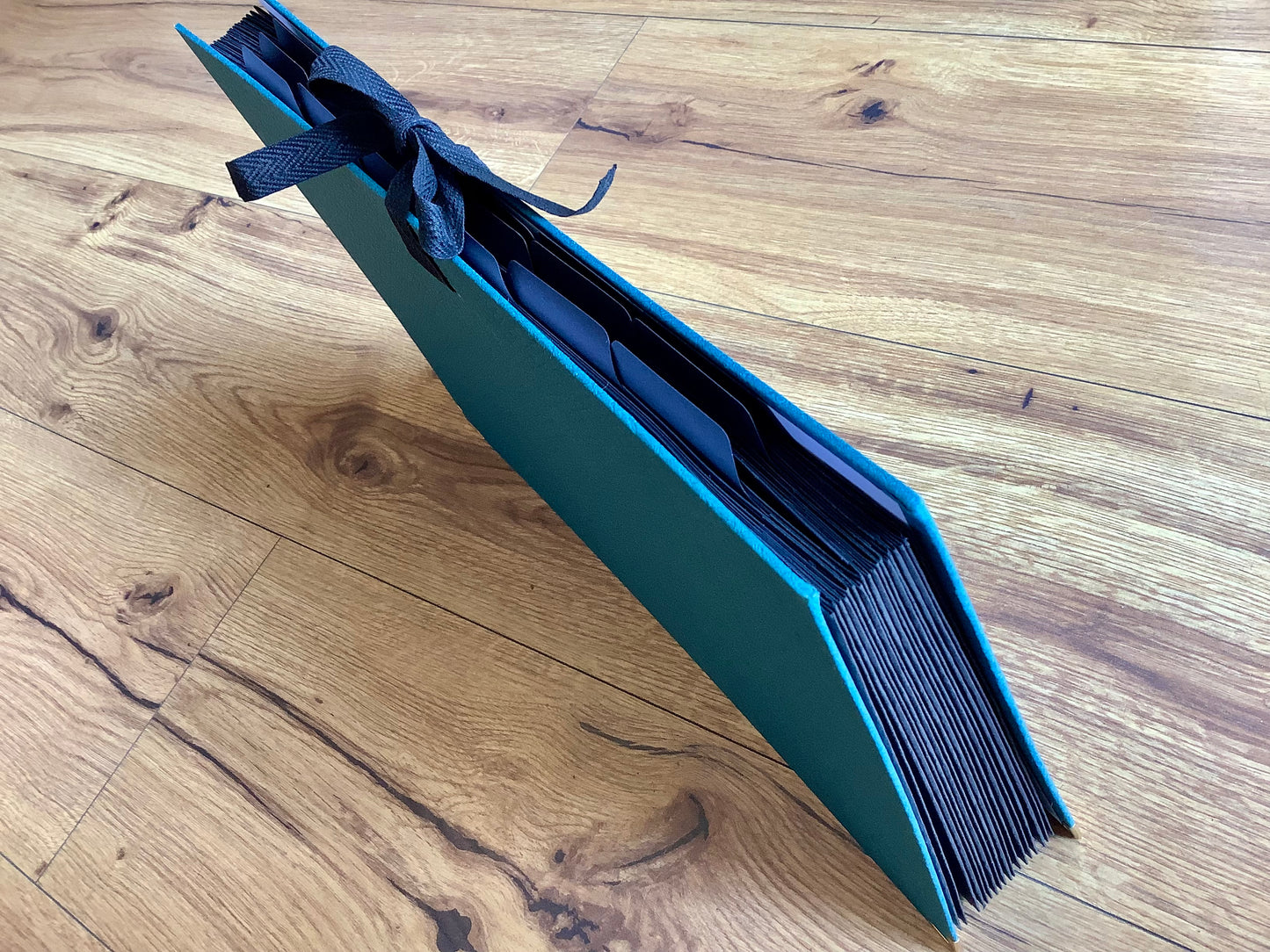 Fächermappe A4 petrol Exacompta