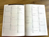 Kalender M (A5) Roterfaden 2025°