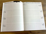 Kalender M (A5) Roterfaden 2025°