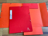 Eckspannmappe rot 3Flügel forever RC