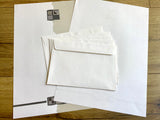 Briefset A4 / C6 gerippt RC