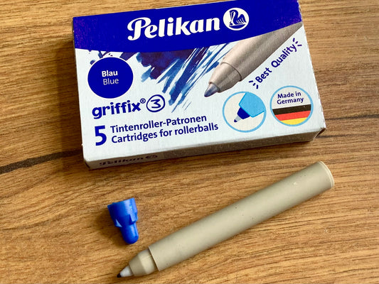 Patronen blau f. Griffix Tintenschreiber Pelikan