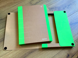 Heftbox A4 neongrün Karton donau