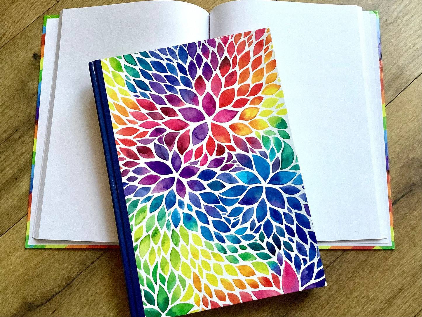 Notizbuch A4 blanko 96Bl. 70g RNK Skizzenbuch Hardcover