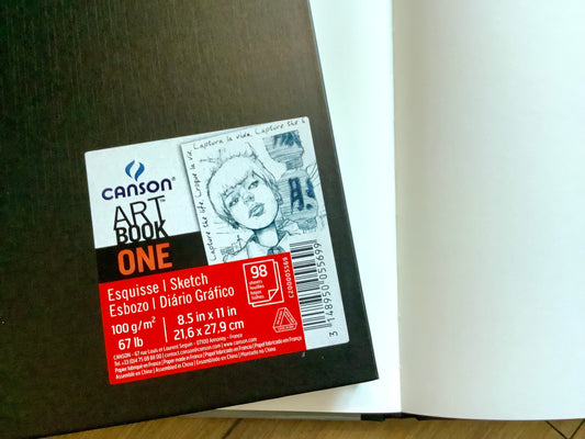 Skizzenbuch A4 Art Book Canson 100g/m²