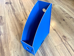 Stehsammler blau A4 WERKHAUS Holz