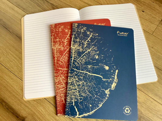 Notizheft A4 liniert 90g 96s forever°