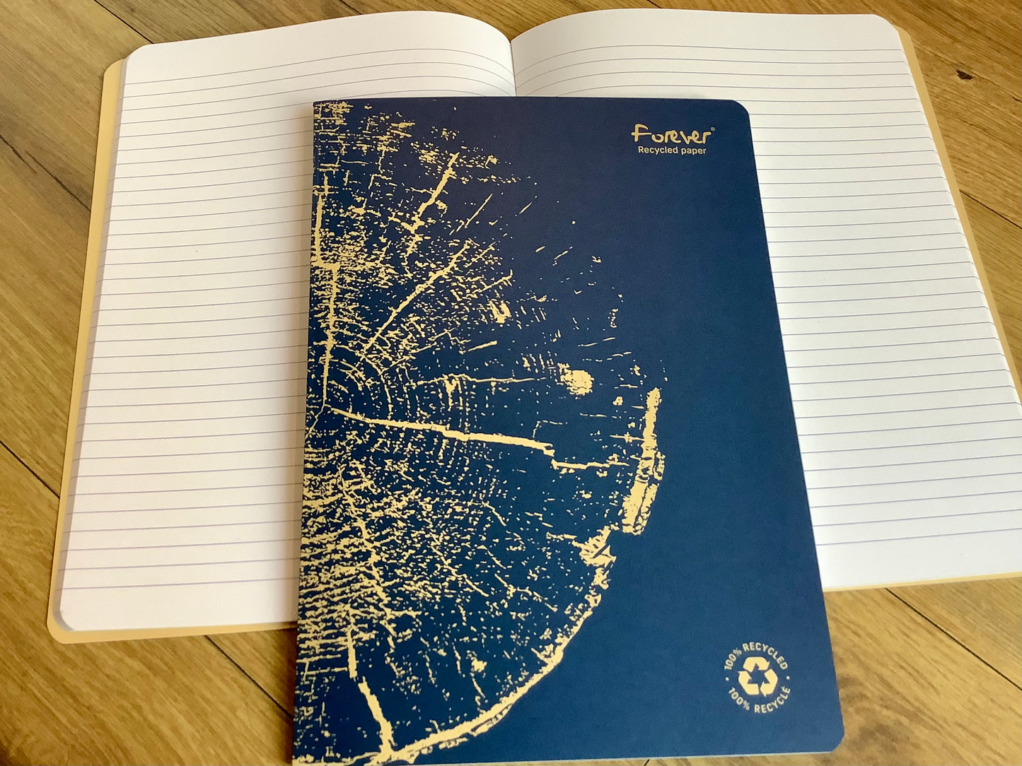 Notizheft A4 liniert 90g 96s forever°