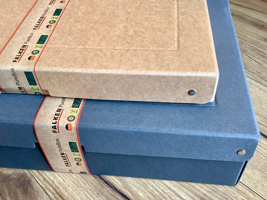 Purebox A3+ flach Falken Schachtel°