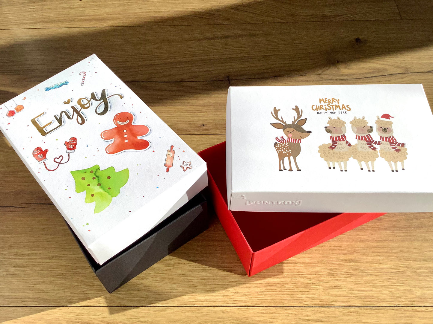 Buntbox M Weihnachten 17x11cm Geschenkbox