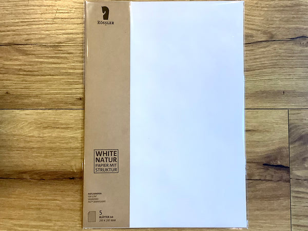 Briefpapier 5 Blatt A4 120g "Terra Cotton" Rössler