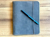 Taschenbegleiter ST_17 M Leder grau +gratis Kalender 2025
