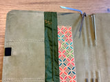 Taschenbegleiter ST_17 M Leder grau +gratis Kalender 2025