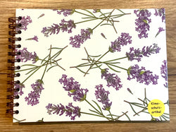 Foto-Spiralbuch 18x13 Lavendel