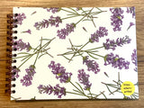 Foto-Spiralbuch 18x13 Lavendel