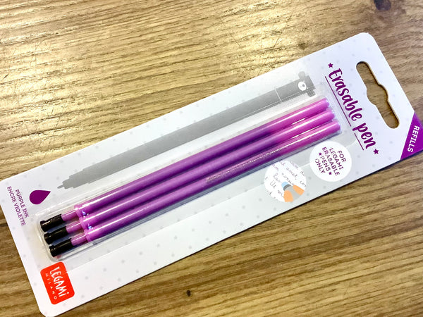 Ersatzminen 3x für Legami Gelstifte erasable°