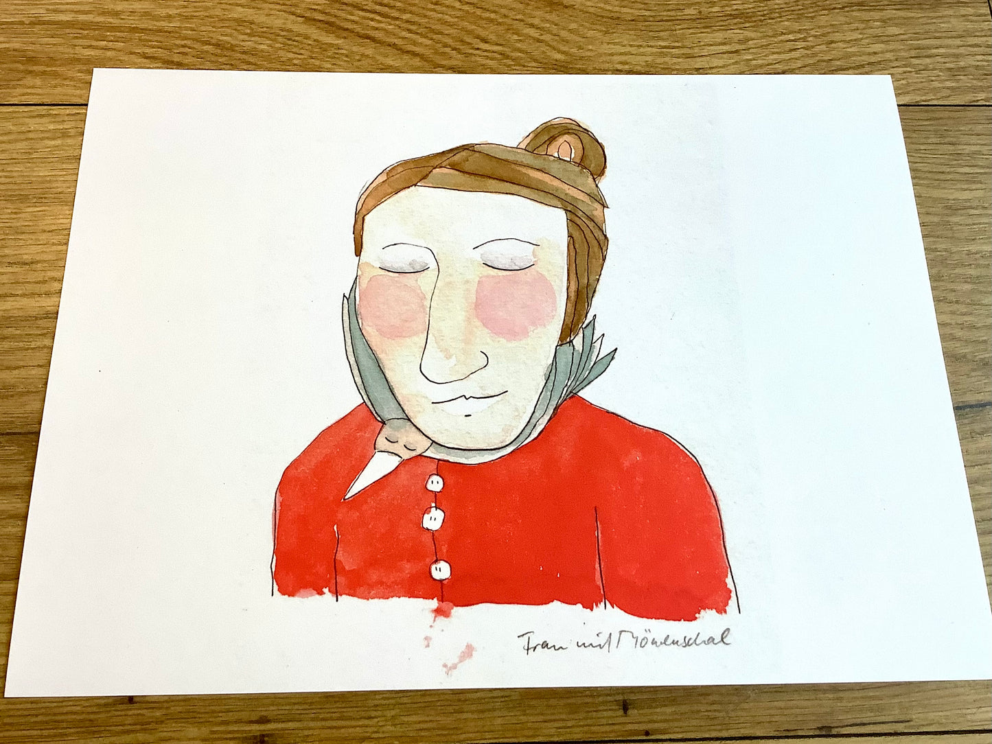 Maxi-Karte Inka Erichsen 19x26cm°