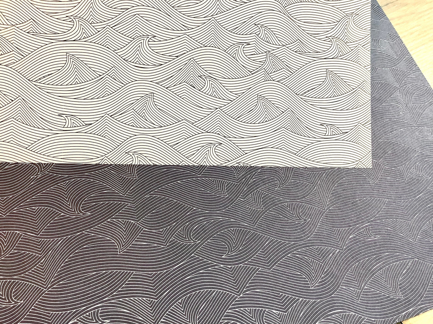 Geschenkpapier Wellen blau (My Pretty Circus)