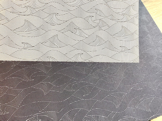 Geschenkpapier Wellen blau (My Pretty Circus)