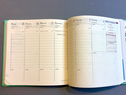 Kalender Executif Prestige Silk 16x16cm 2025