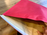 Versandtasche 35x47cm wattiert eco rot