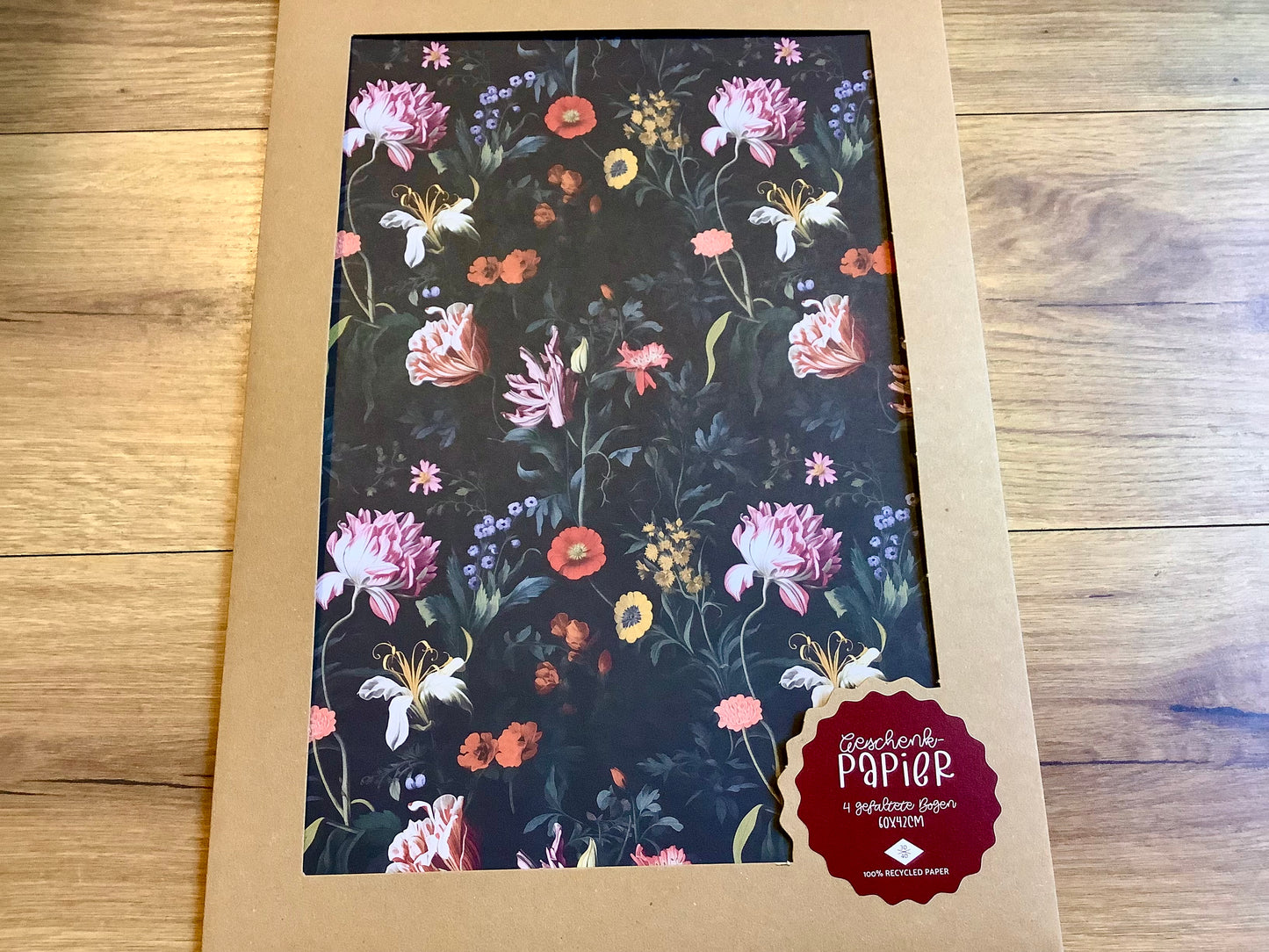 Geschenkpapier 4er-Set „30x40“ °
