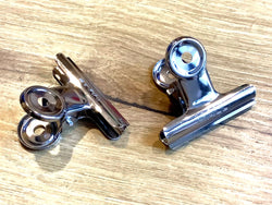 Briefklemmer 52mm einzeln silber Maul