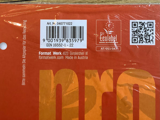 Ringbucheinlagen A4 90g premium 50Bl kariert