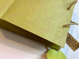 Geschenktasche kraft neongelb Clairefontaine°