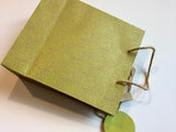 Geschenktasche kraft neongelb Clairefontaine°