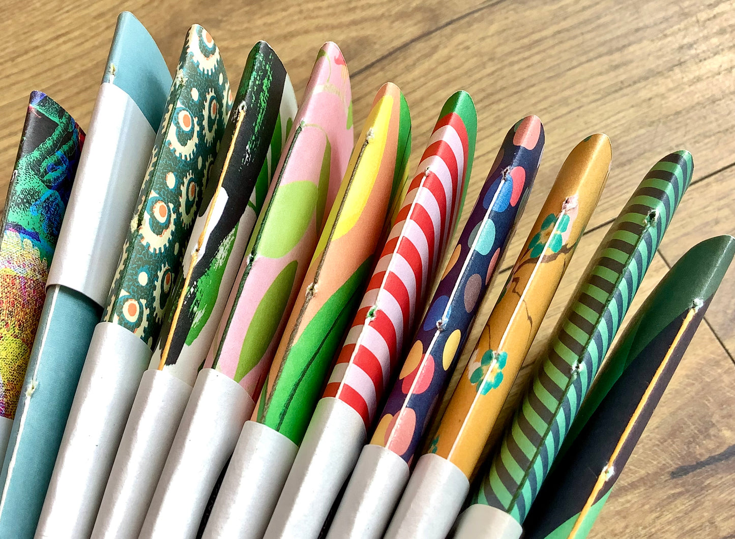 Notizheft genäht A6 hoch (Gödecke) - Polly Paper - Umweltfreundliche Schreibwaren