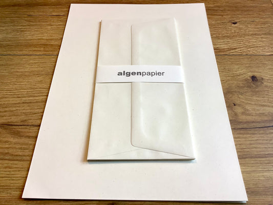 Briefpapier Algen A4 Briefset 90g (6A4/6DL)