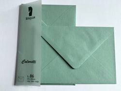 B6 Briefhüllen 5erPack Eucalyptus Rössler