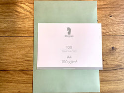 A4 Briefbogen Eucalyptus Rössler Paperado 100g°