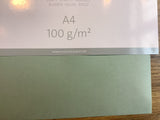 A4 Briefbogen Eucalyptus Rössler Paperado 100g°