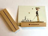 Kartenständer Buchenholz (Bow&Hummingbird)°