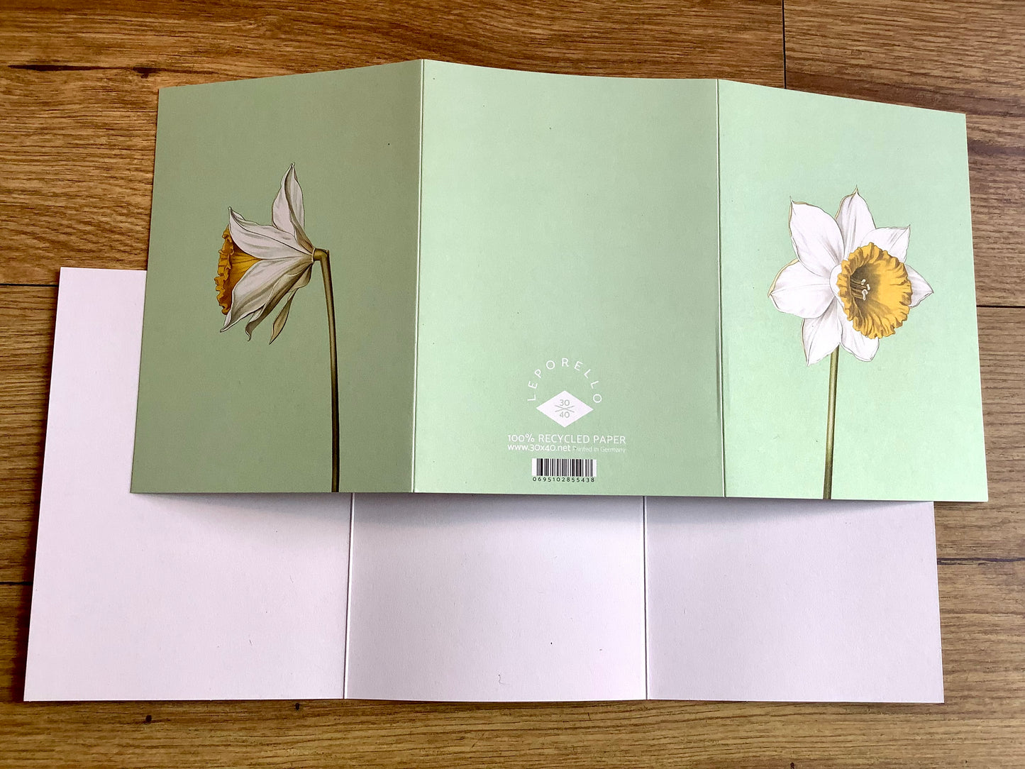 Doppel-Klappkarten Frühblüher ("30x40“)