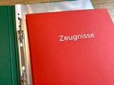 Zeugnismappe "Stripes" Schnellhefter°