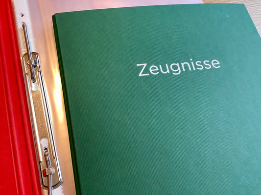 Zeugnismappe "Stripes" Prona°