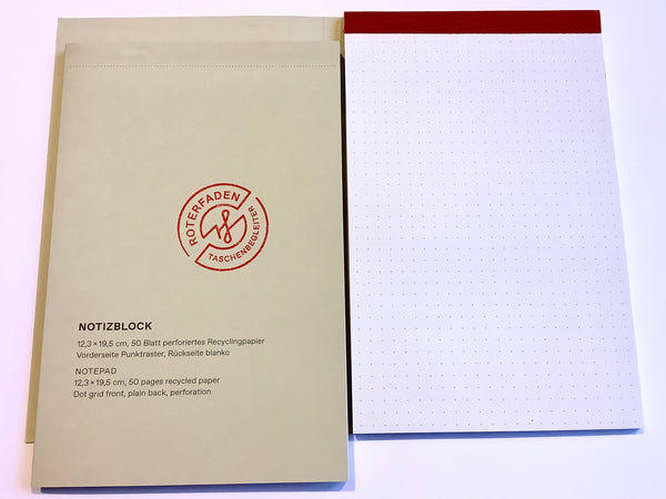 Notizblock M Punktraster ROTERFADEN