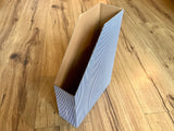 Stehsammler Papiertiger blauweiß