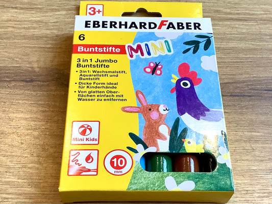 Jumbo MiniMaxi 3in1 Buntstifte wasservermalbar°