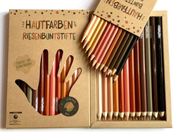 Hautfarben 12 Skin Tones Buntstifte°
