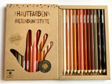 Hautfarben 12 Skin Tones Buntstifte°