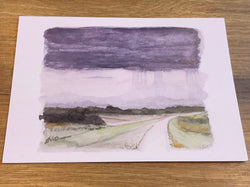 Postkarte Hauptundnebenwege (Erichsen)
