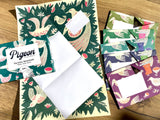 Briefpapier Set PigeonPosted Brieftauben°