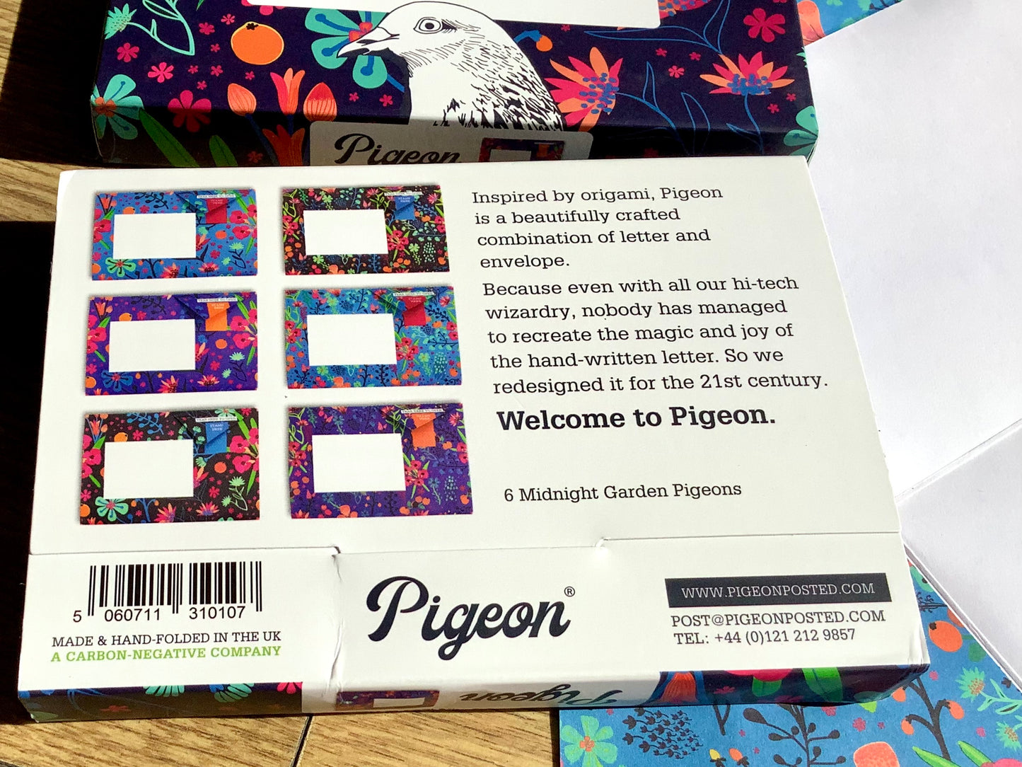 Briefpapier Set PigeonPosted Brieftauben°