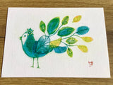 Postkarte Limone Sommervogel (Nakomie)