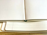 Notizheft A4 kariert/liniert GREENline Welle 2x80S.